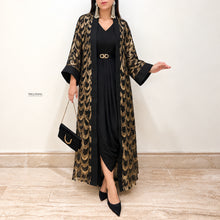 Load image into Gallery viewer, Astra | Black Kaftaan Drape
