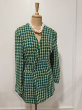 Load image into Gallery viewer, TWEED DOUBLE BREASTED BLAZER
