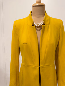 MUSTARD LAPEL BLAZER