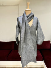 Load image into Gallery viewer, Silver Wrap Top
