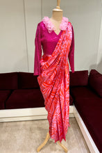 Load image into Gallery viewer, Pink Sequence Sari
