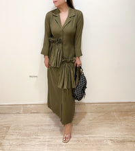 Load image into Gallery viewer, Olive Cotton Dress
