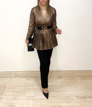 Load image into Gallery viewer, Jimmy Choo Metallic Top
