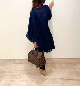 Ella Blue Asymmetric Tunic