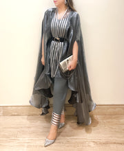 Load image into Gallery viewer, Metallic Drape Jumpsuit
