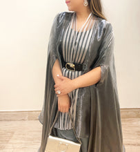 Load image into Gallery viewer, Metallic Drape Jumpsuit
