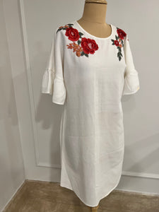 White Embroidery Tunic