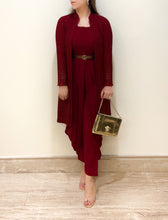 Load image into Gallery viewer, Mahroon Dhoti Set
