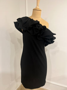 Ruffle One Shoulder