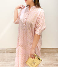 Load image into Gallery viewer, Pink Cotton Tunic Set
