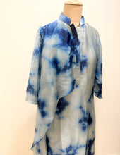 Load image into Gallery viewer, Blue tie die tunic | READY TO SHIP
