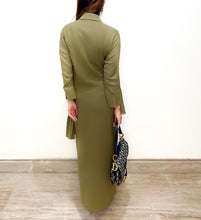 Load image into Gallery viewer, Olive Cotton Dress
